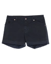 Avantgar Denim By European Culture Shorts & Bermuda Shorts In Dark Blue