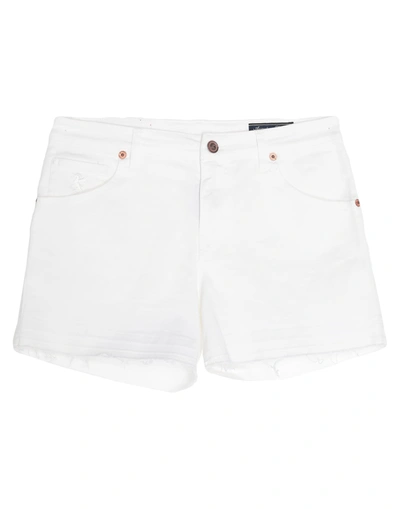 Avantgar Denim By European Culture Shorts & Bermuda Shorts In White