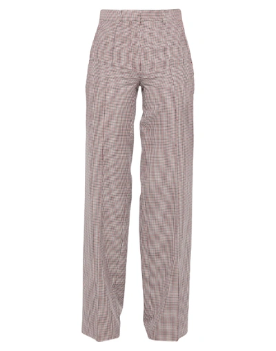 Victoria Beckham Pants In Red