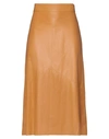 Isabel Marant Midi Skirts In Ocher