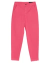 Avantgar Denim By European Culture Woman Pants Fuchsia Size 28 Cotton, Polyester, Rubber In Pink