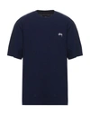 Stussy T-shirts In Dark Blue