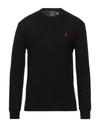 Polo Ralph Lauren T-shirts In Black