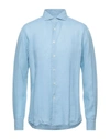 Glanshirt Shirts In Sky Blue