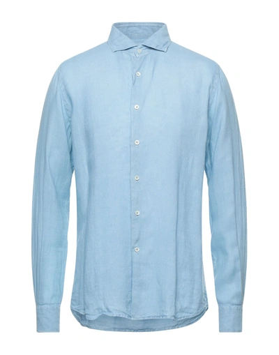 Glanshirt Shirts In Sky Blue