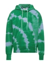 Msgm Sweatshirts In Green