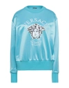 Versace Sweatshirts In Azure