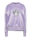Versace Sweatshirts In Lilac