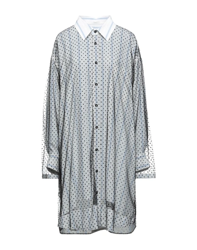 Maison Margiela Midi Dresses In Black