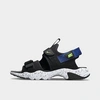 Nike Swoosh-logo Canyon Sandals In Black/volt/racer Blue/pure Platinum