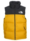 The North Face 1996 Retro Nuptse Down Jacket In Black Gold