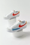 Nike Blazer Low '77 Vntg Sneakers In White/multi In Assorted