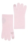 Phenix Cashmere Knit Gloves In 680lpnk