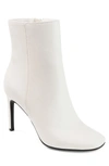 Journee Collection Silvy Stiletto Ankle Bootie In White