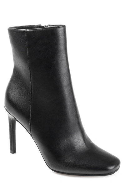 Journee Collection Silvy Stiletto Ankle Bootie In Black