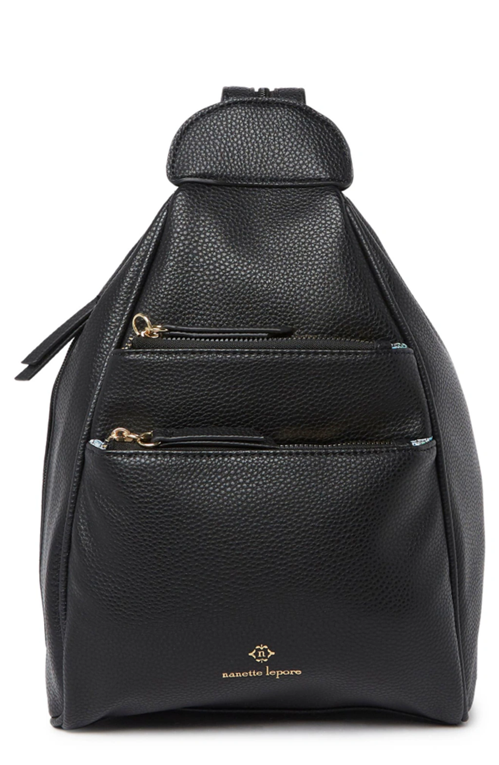 Nanette Lepore Terence Convertible Sling Backpack In Black ModeSens