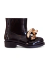 JW ANDERSON JW ANDERSON CHAIN RUBBER ANKLE BOOTS,ANW37021A 999