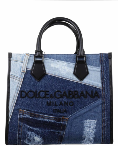 Dolce & Gabbana Dolce E Gabbana Edge Shopper Bag In Multi