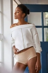 Anthropologie By  Seamless Hipster Briefs In White