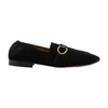 VANESSA BRUNO SUEDE LOAFERS,VBR2S623BCK