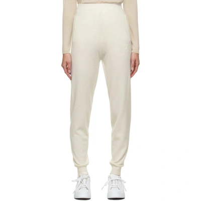 Max Mara Delta Embroidered Wool And Cashmere-blend Tapered Track Pants In White