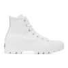 CONVERSE WHITE CHUCK LUGGED HIGH SNEAKERS