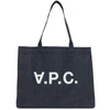 APC INDIGO DANIELA SHOPPING TOTE