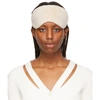 YVES SALOMON OFF-WHITE SHEARLING EYE MASK