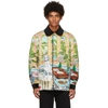 CASABLANCA MULTICOLOR DREAM HOUSE QUILTED HUNTING JACKET