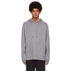 Canada Goose Grey Huron Hoody Black Label In Stone Heather