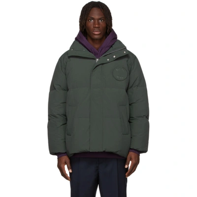 Etudes Studio Green Down Polaris Jacket In Grün