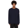 Canada Goose Paterson Merino Wool Crewneck Sweater In Navy