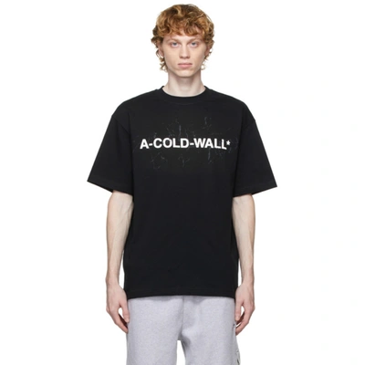 A-cold-wall* Core Logo Short-sleeve T-shirt In Nero