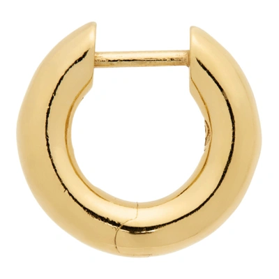 All Blues Gold Vermeil Single Hoop Earring