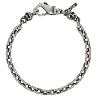 Emanuele Bicocchi Silver Chain Link Bracelet