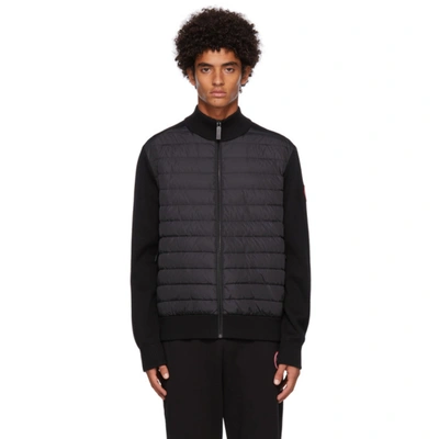 Canada Goose Hybridge Knit Packable Jacket In Black | ModeSens