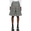 COMME DES GARÇONS HOMME DEUX BIG PLEAT CHECK SHORTS