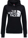The North Face Black  Jersey Hoodie With Print In Black