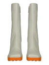 Off-white Napa Sponge-sole Stiletto Booties In Grey
