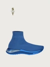 Ferragamo Ninette Pull-on Sneakers In Blue