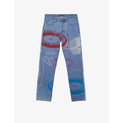 Msfts Antigravity Regular-fit Straight-leg Jeans In Blue | ModeSens