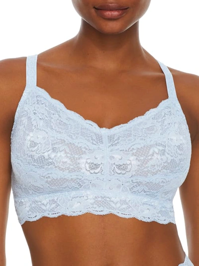 Cosabella Never Say Never Sweetie Curvy Bralette In Light Crystal