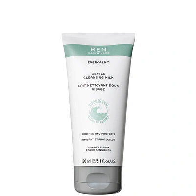 Ren Clean Skincare Evercalm Gentle Cleansing Milk 5.1 Oz/150 ml