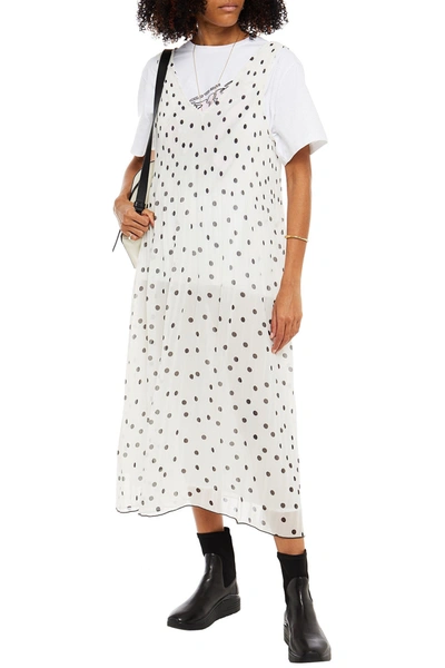 knee length dresses for ladies GANNI polka dot dress – Wellington Hunters and Collectors main image 1