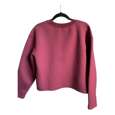 Pre-owned Carin Wester Knitwear In Burgundy