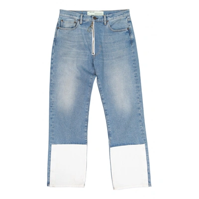 Pre-owned Off-white Large Jeans In Blue