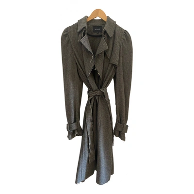 Pre-owned Isabel Marant Cashmere Coat In Grey