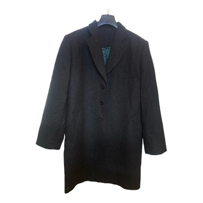 Pre-owned Zadig & Voltaire Wool Coat In Anthracite