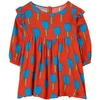 STELLA MCCARTNEY STELLA MCCARTNEY KIDS RED TULIPS DRESS SET,603361SRK11