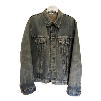 Pre-owned Levi's Jacket In Blue